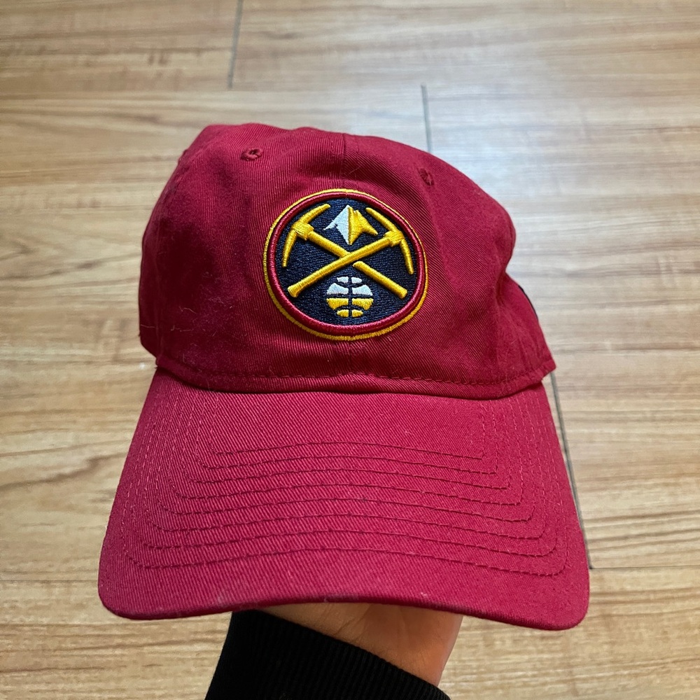 New Era 9Twenty Red NBA Denver Nuggets Baseball Cap